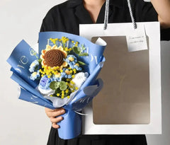 Bouquet of Crocheted Flowers