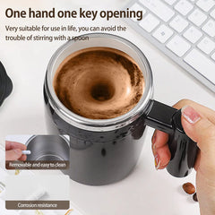 Self-Stirring Coffee Cup