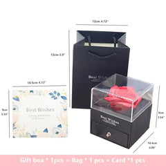 Rose Gift Box Soap Artificial Flower