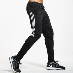 Men's Zipper Gym Fitness Sweatpants: Bodybuilding Joggers