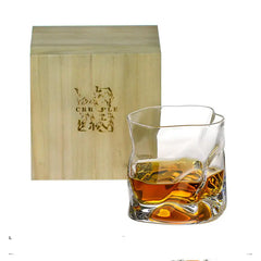 Crumple Japanese Style Whiskey Glass