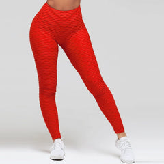 Polyester Ankle-Length Fitness Leggings for Women