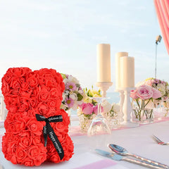 Rose Bear Artificial Flowers